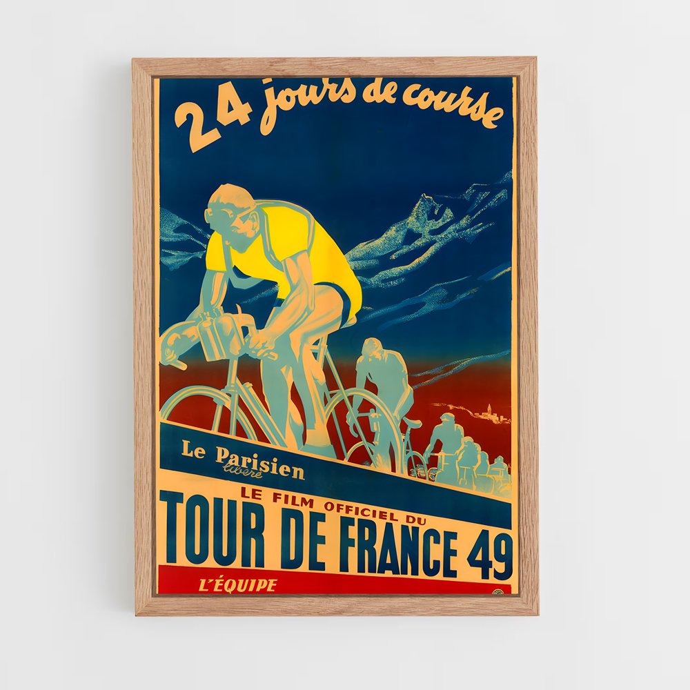 Poster Le Grand Départ – affiche Cyclisme (vue 4)